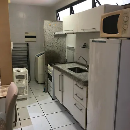 Apartamento Flat Mobiliado 1Q Em Boa Viagem - Edf Golden One Recife Exterior foto