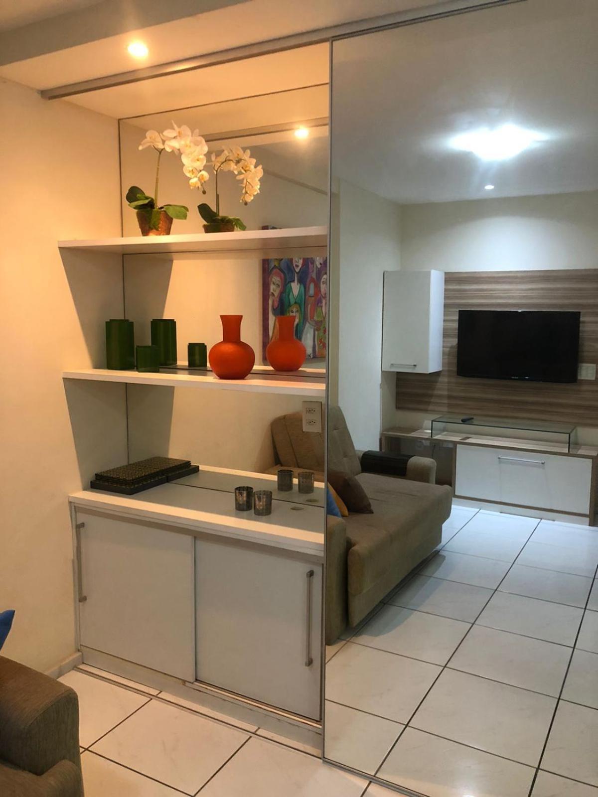 Apartamento Flat Mobiliado 1q Em Boa Viagem - Edf Golden One *